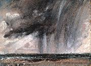 John Constable Seascape Study with Rain Cloud oil on canvas